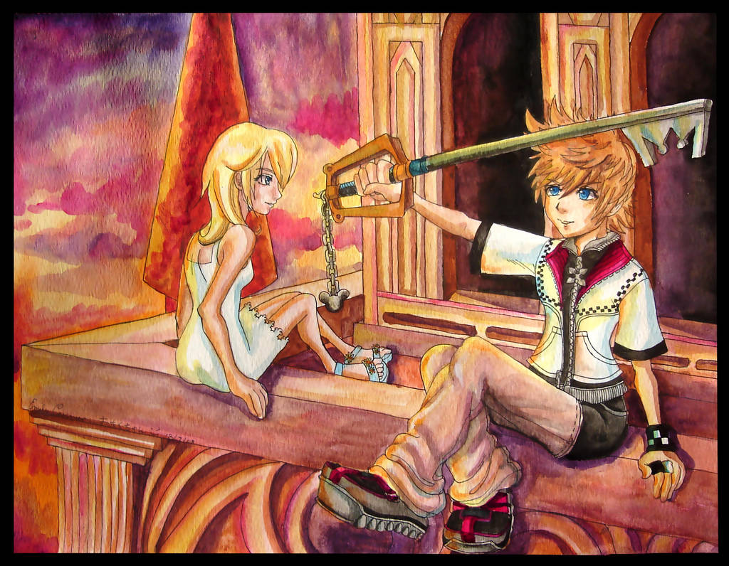 Reminisce: Roxas and Namine by EmilyCammisa