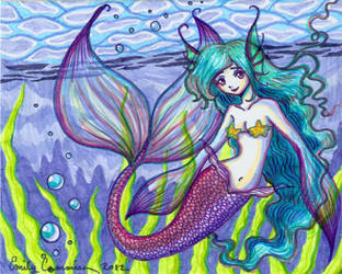 Lovely Little Mermaid by EmilyCammisa