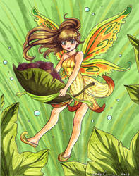 Fairy Sunclove Colored by EmilyCammisa