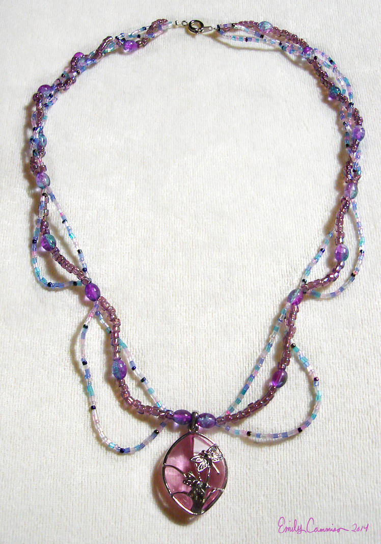 Spring of the Fireflies Necklace by EmilyCammisa