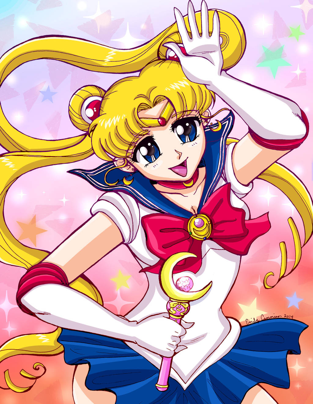 Pretty Soldier Sailor Moon by EmilyCammisa