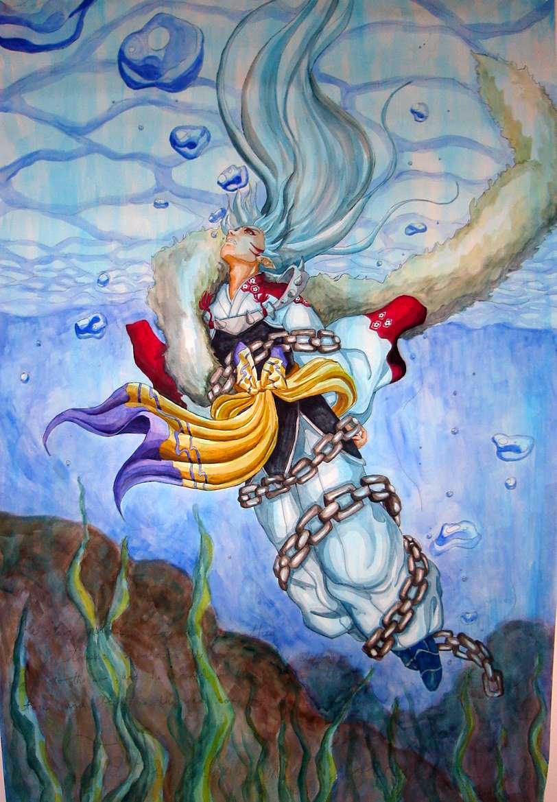 Sesshoumaru Falling Under by EmilyCammisa