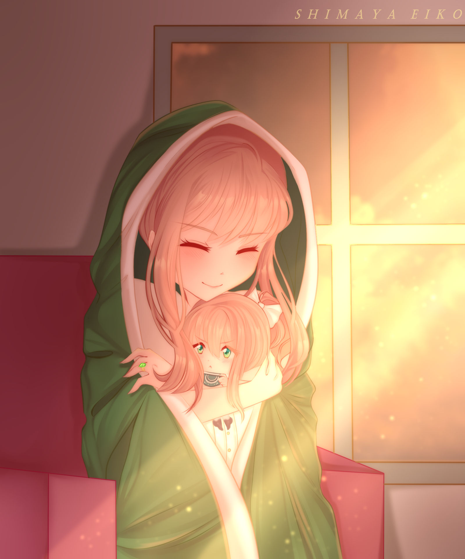 Happy Valentine's Day from Monika [Commission] by ShimayaEiko on DeviantArt