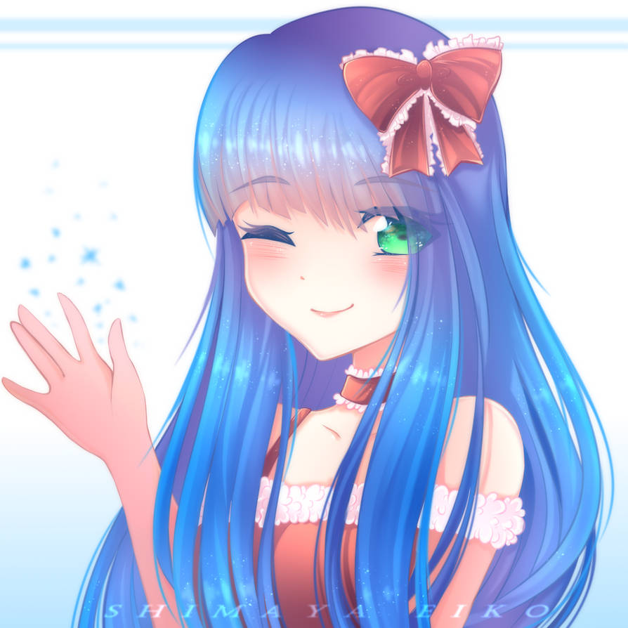 Happy Valentine's Day from Monika [Commission] by ShimayaEiko on DeviantArt