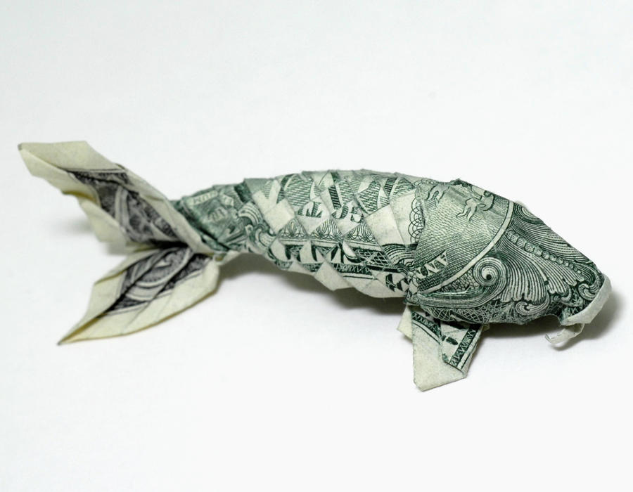 One dollar koi_new ver. side by orudorumagi11