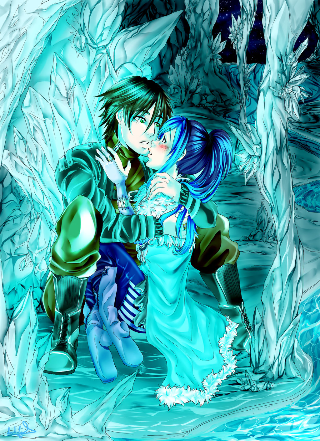 +OC+ Cristal cave by desiderata-girl