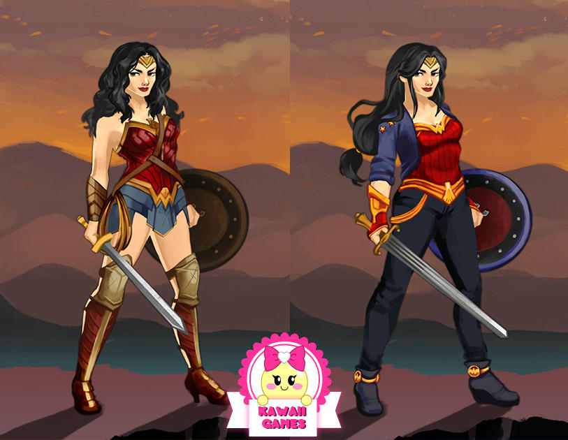 Amazon Warrior Wonder Woman Dress Up by heglys