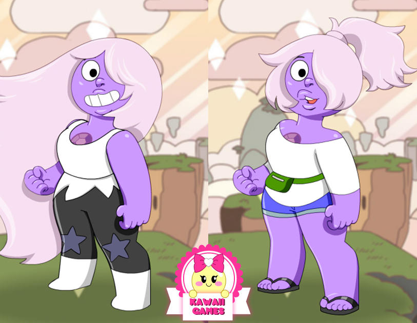 Crystal Gem Amethyst Dress Up Game by heglys