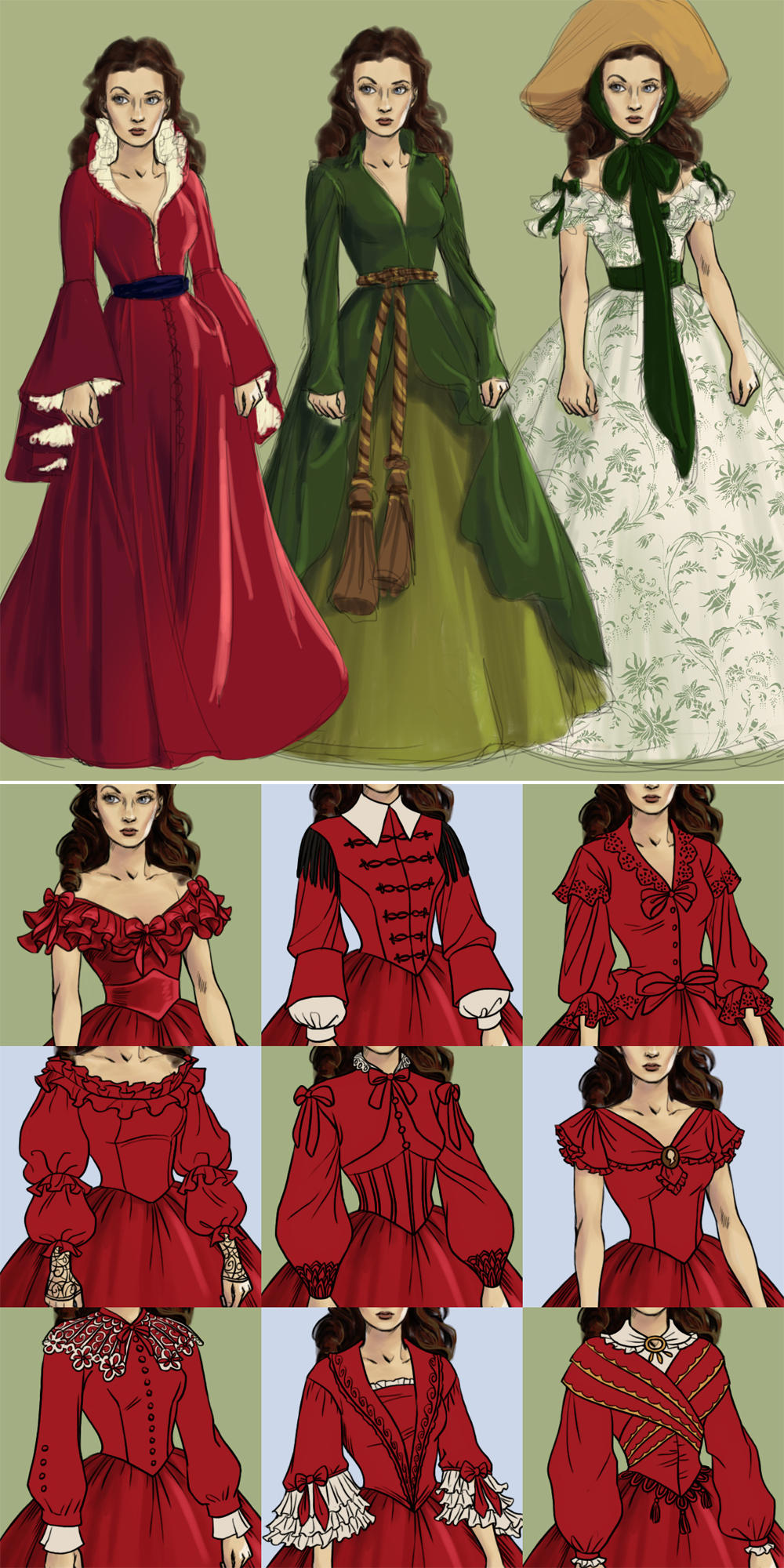 Next dress up game game: Southern Belle by AzaleasDolls
