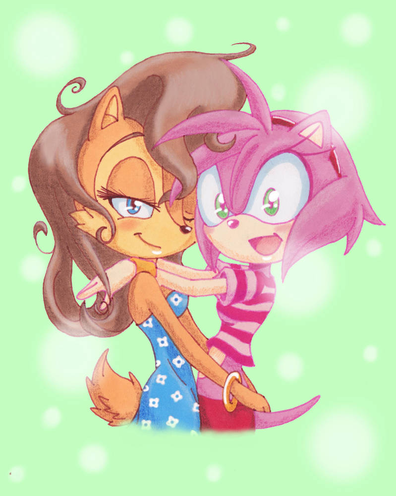 Sally and Amy by DonkeyInTheMiddle on DeviantArt