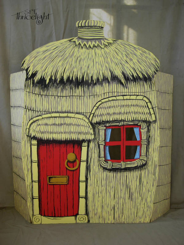 Three Little Pigs Straw House by Thricelight on DeviantArt