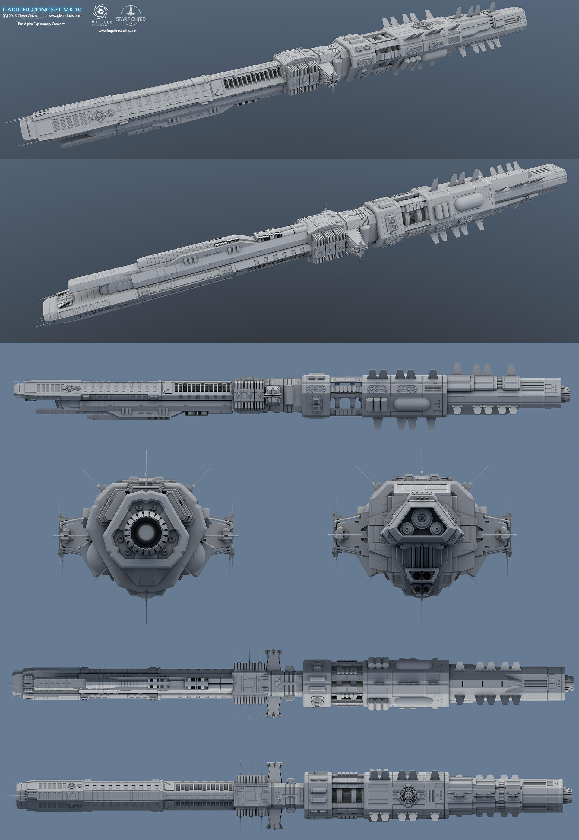 Carrier Concept-MK10 by GlennClovis