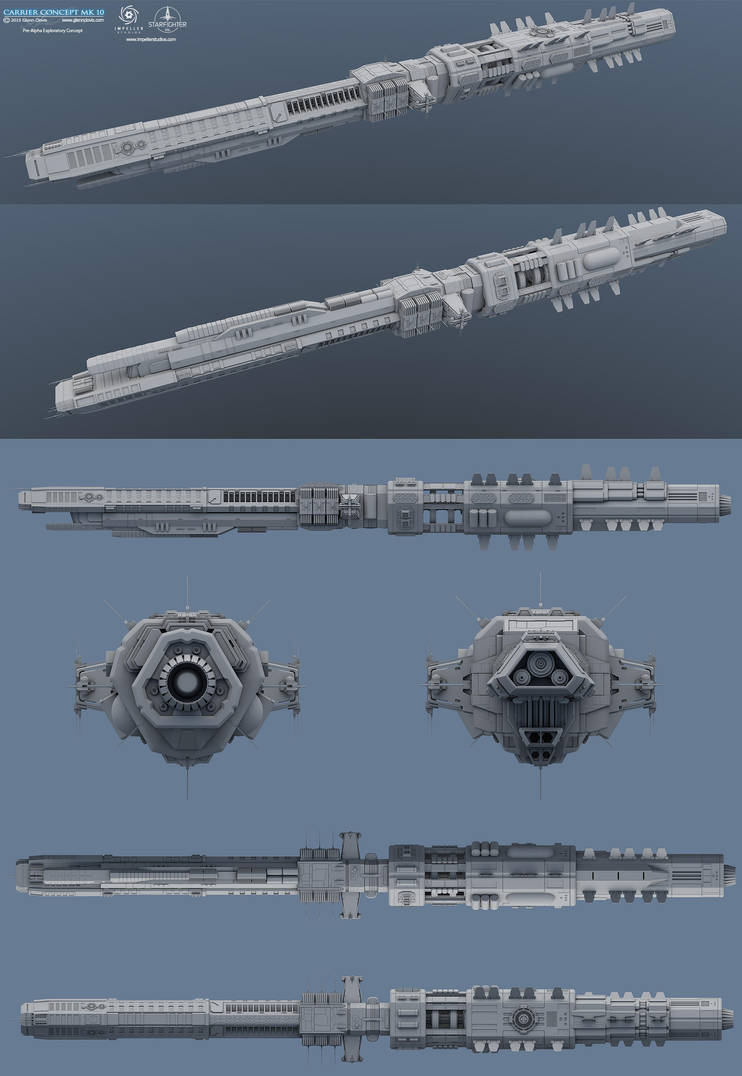 Carrier Concept-MK10 by GlennClovis
