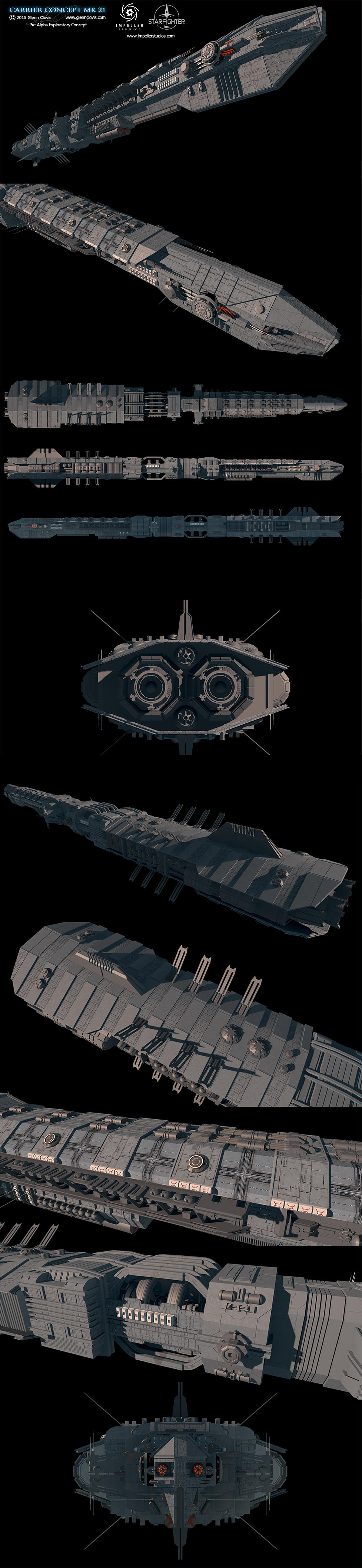 Carrier Concept-MK21 by GlennClovis