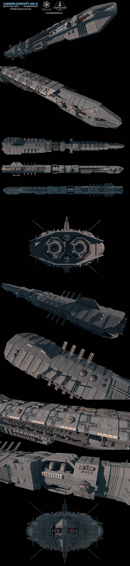 Carrier Concept-MK21 by GlennClovis