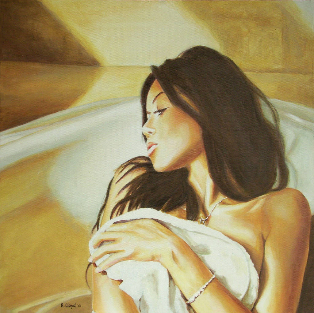 Woman Bathing 2 by andylloyd
