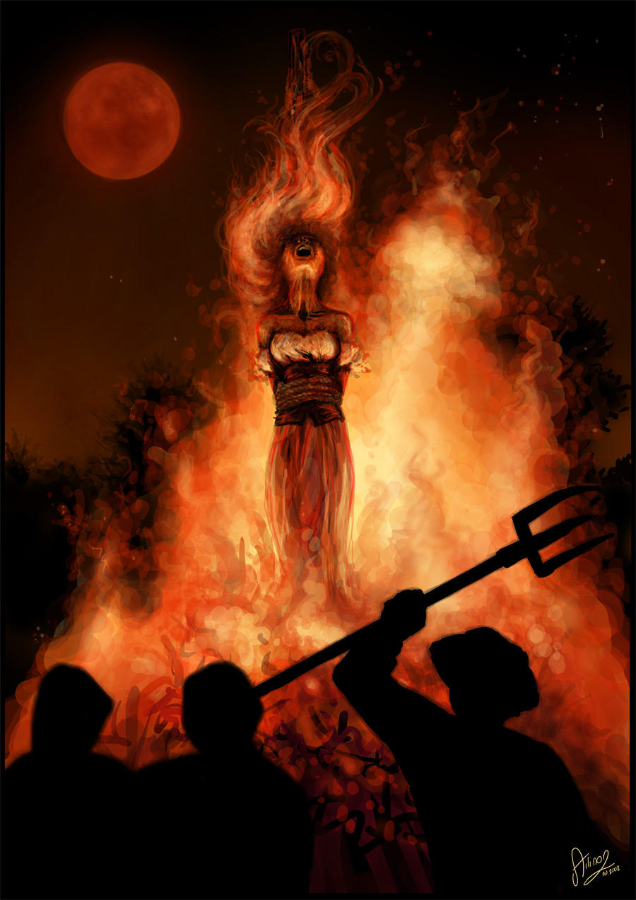 Burn her by Ailinon