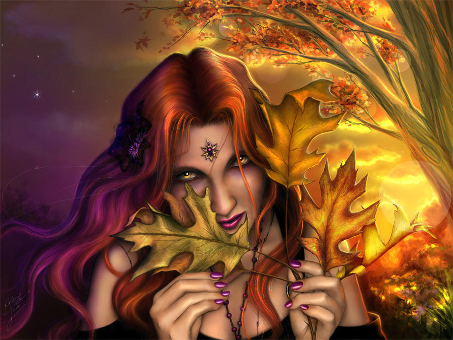 Autumn Bride by Ailinon