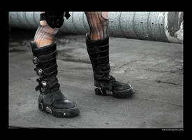 Zombie - SWAT Boots by bleedingvisuals