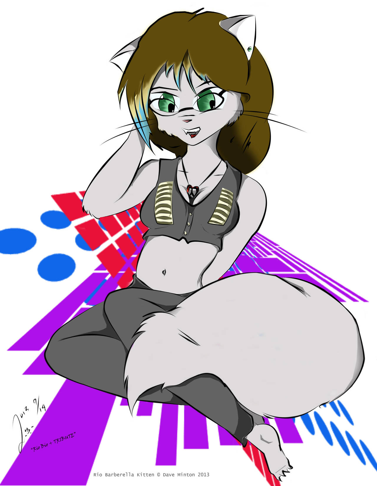 Rio Reppin' Janet by CelixDog04