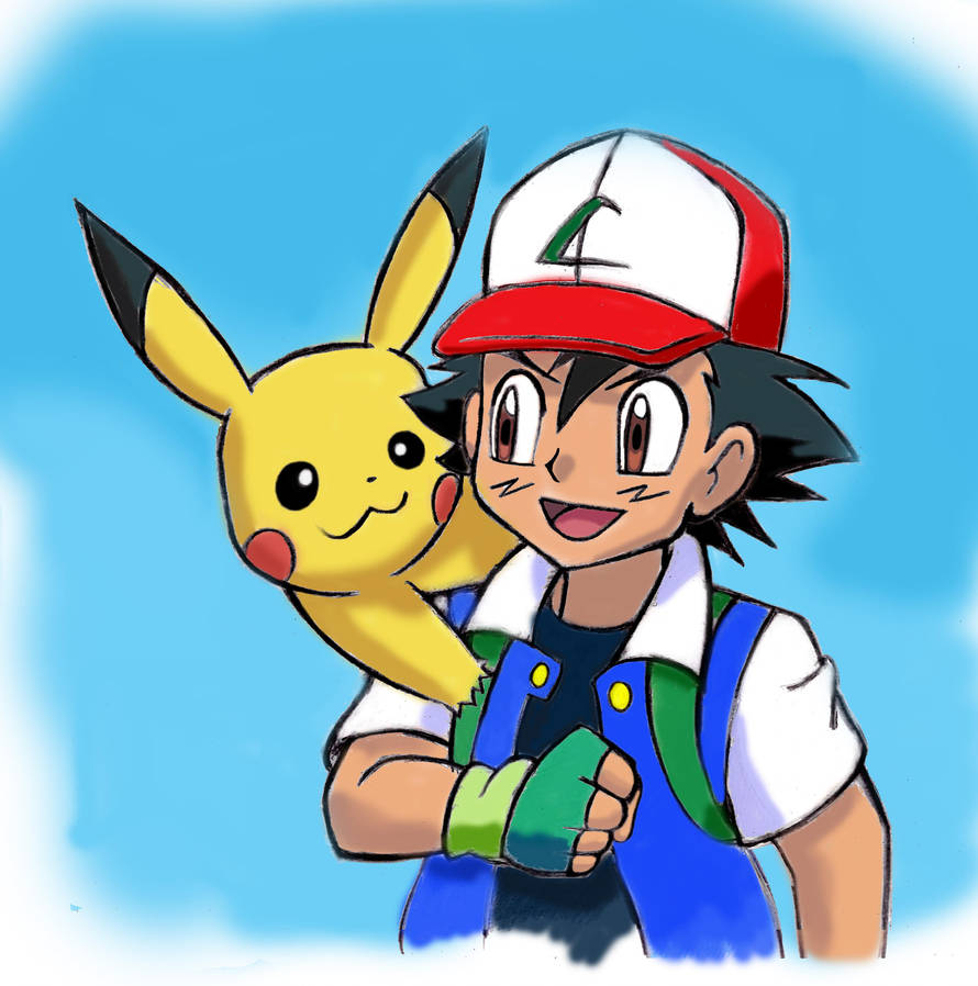 Pokemon Ash Ketchum And Pikachu By Zdrer456 On Deviantart CLOUDY GIRL PICS....