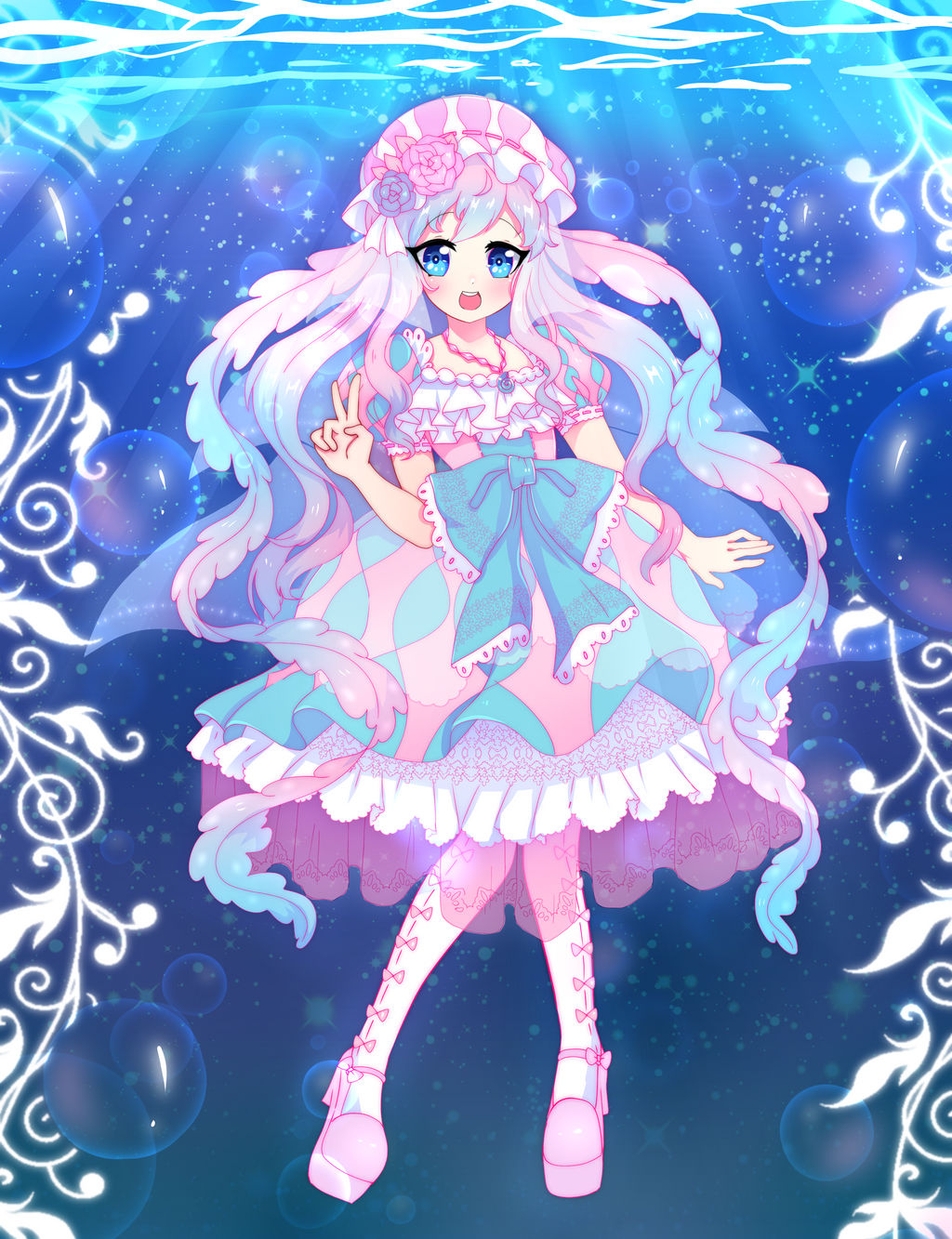 Jellyfish Girl By Miiru Inu On Deviantart