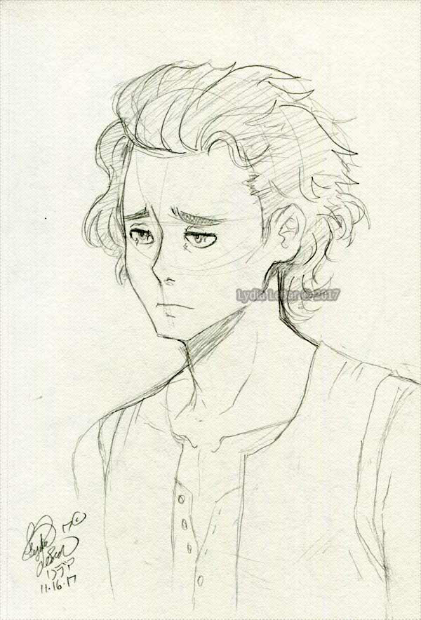 Lilly-Lamb Sketchbook 2017-Vincent SHR by Lilly-Lamb