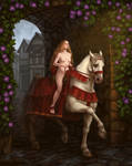 Lady Godiva by feliciacano