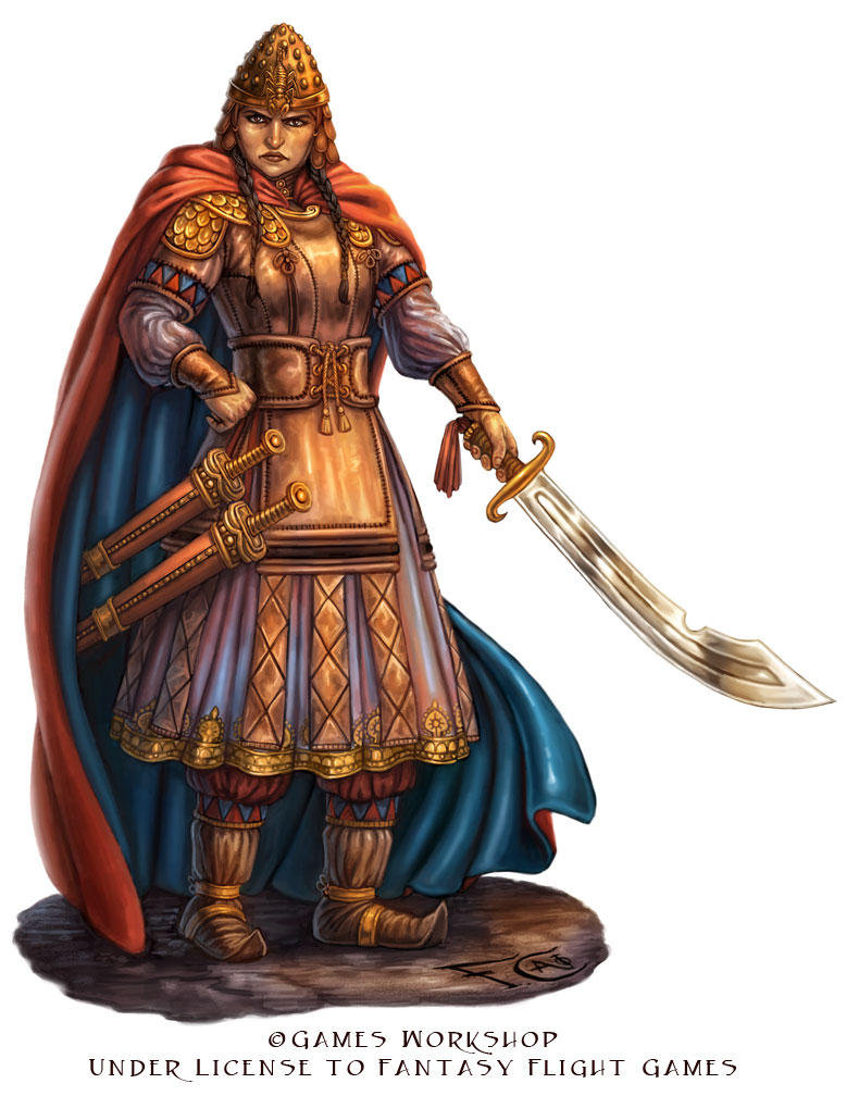 Warlord for Talisman the Firelands by feliciacano
