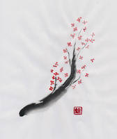 Red Sakura by Atomicfrog83