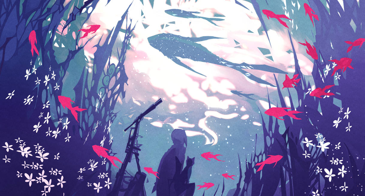 Drowning Under The Milky Way by NanoMortis Drowning Under The Milky Way by NanoMortis