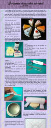 Polymer Clay Cake Tutorial by Talty