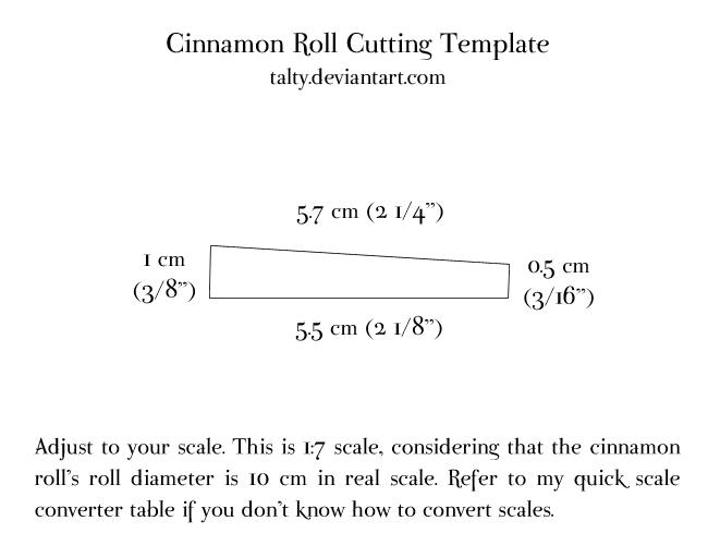 Cinnamon Roll Template by Talty