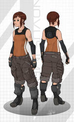 Reina Cloude (2012) by Tekka-Croe