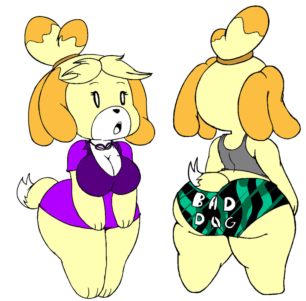 Animal Crossing Isabelle 4 Color (credit) by nickanater1 ...