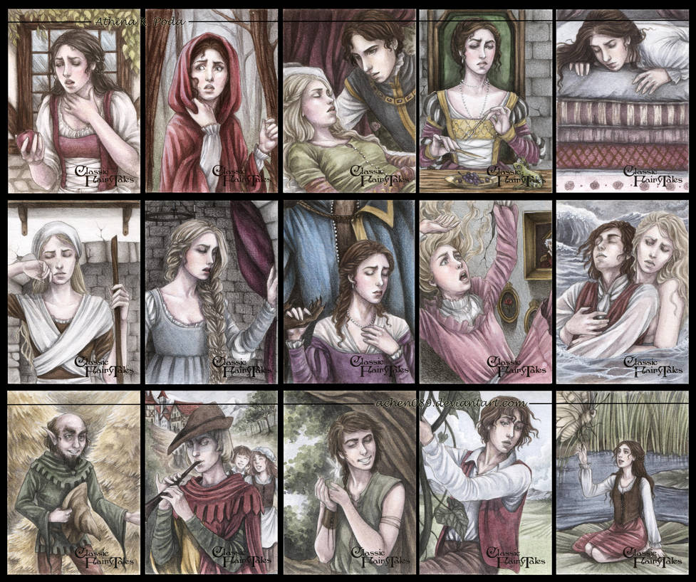 Perna Fairy Tale Cards by Achen089