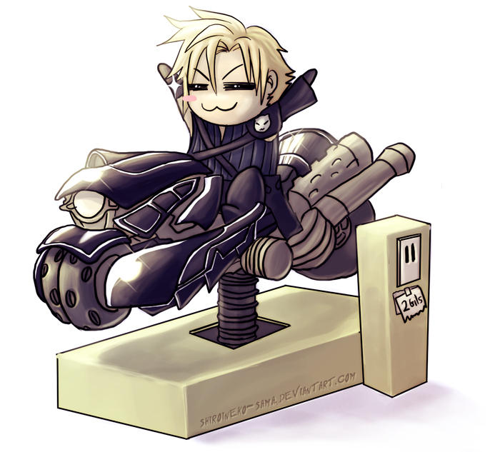 FF7AC: Look Ma, No Hands by ShiroiNeko-sama