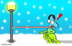Don't Lick the Pole by CraigTheCrocodile