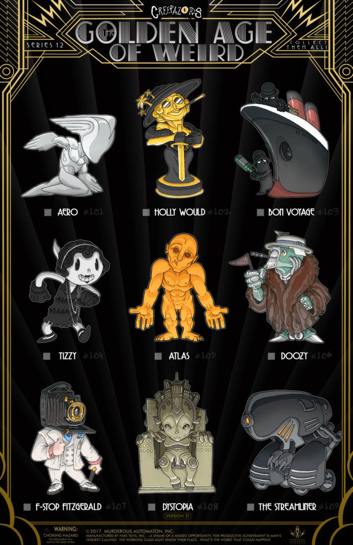 Creepazoids: The Golden Age of Weird by MurderousAutomaton