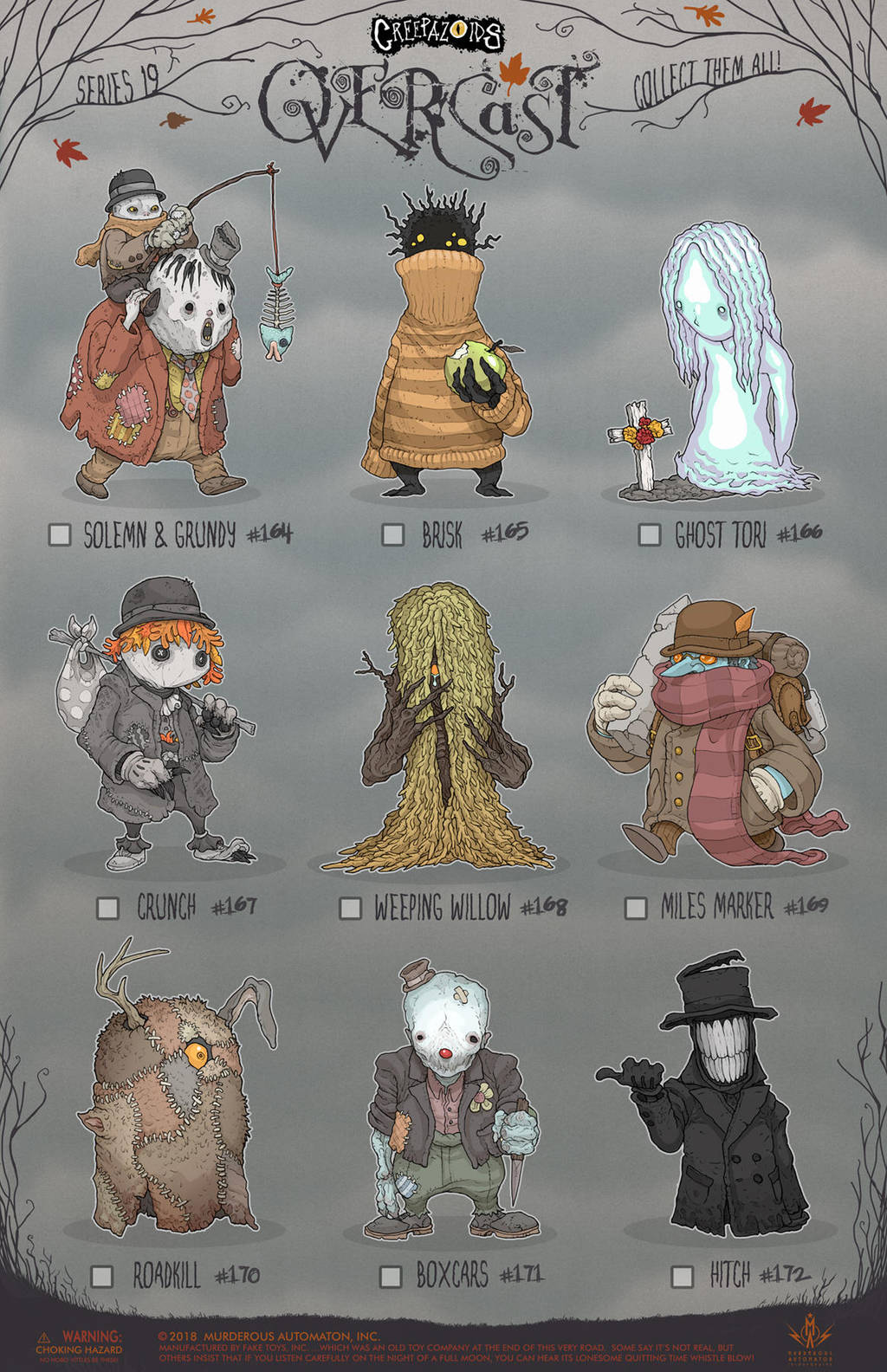 Creepazoids: Overcast by MurderousAutomaton