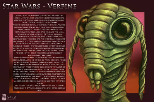 Star Wars - Verpine by Dreamisover