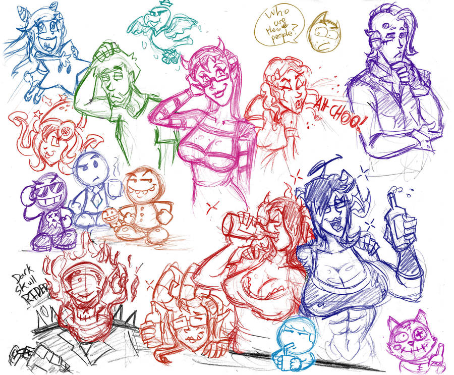 Page of People's OCs by hooksnfangs