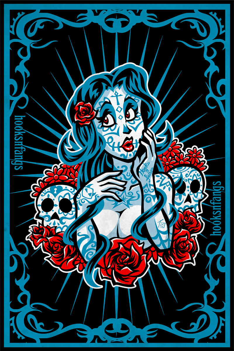 Sugar Skull Girl - Bria by hooksnfangs on DeviantArt