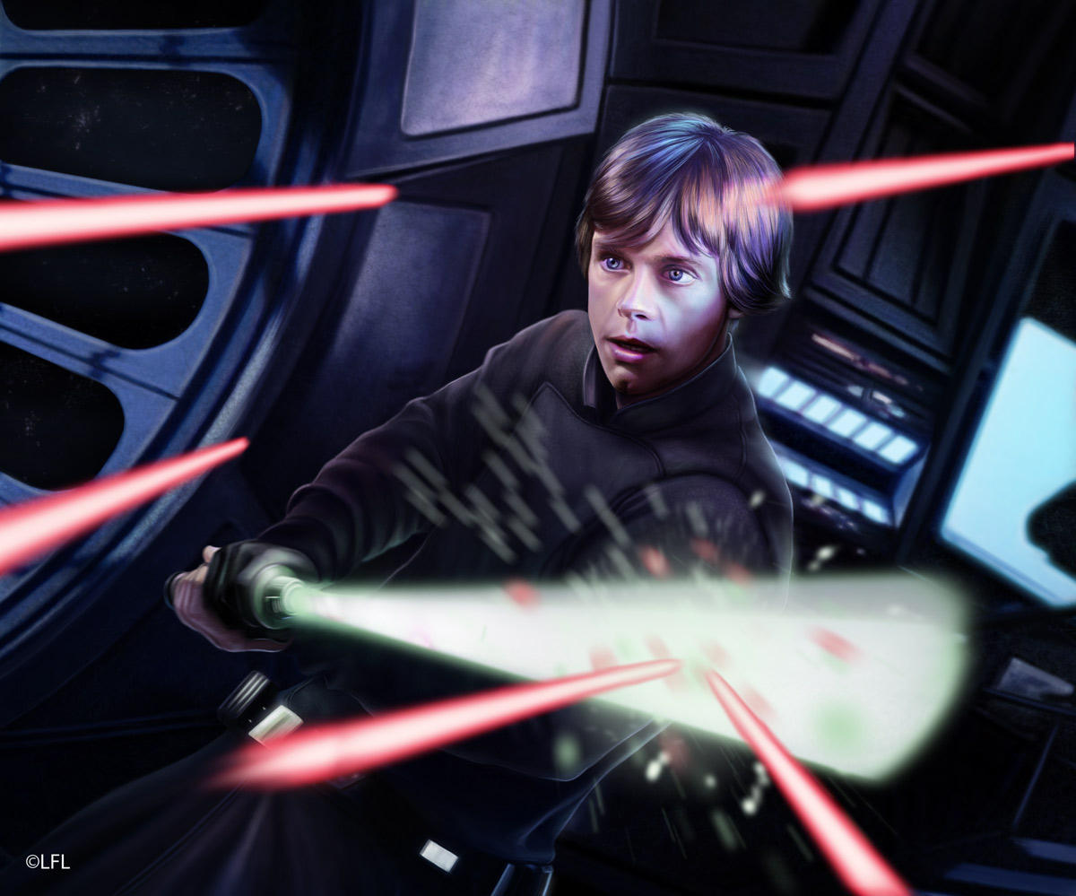 Star Wars LCG: Lightsaber Deflection by Thaldir