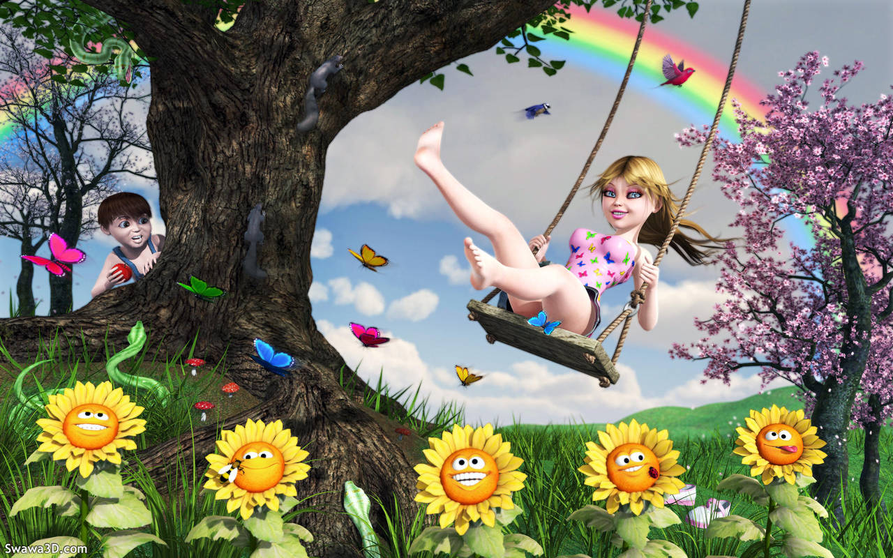 The Swing (revamped) by Swawa3D