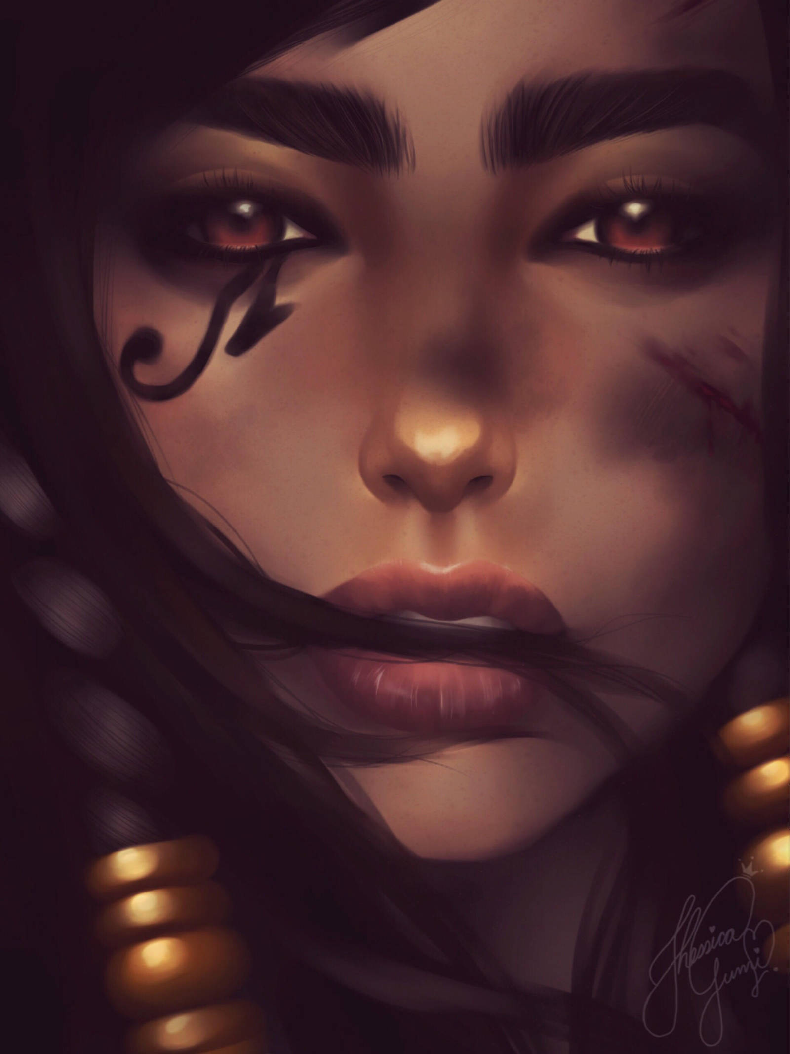 The Beauty of War - Pharah by JhessyJay
