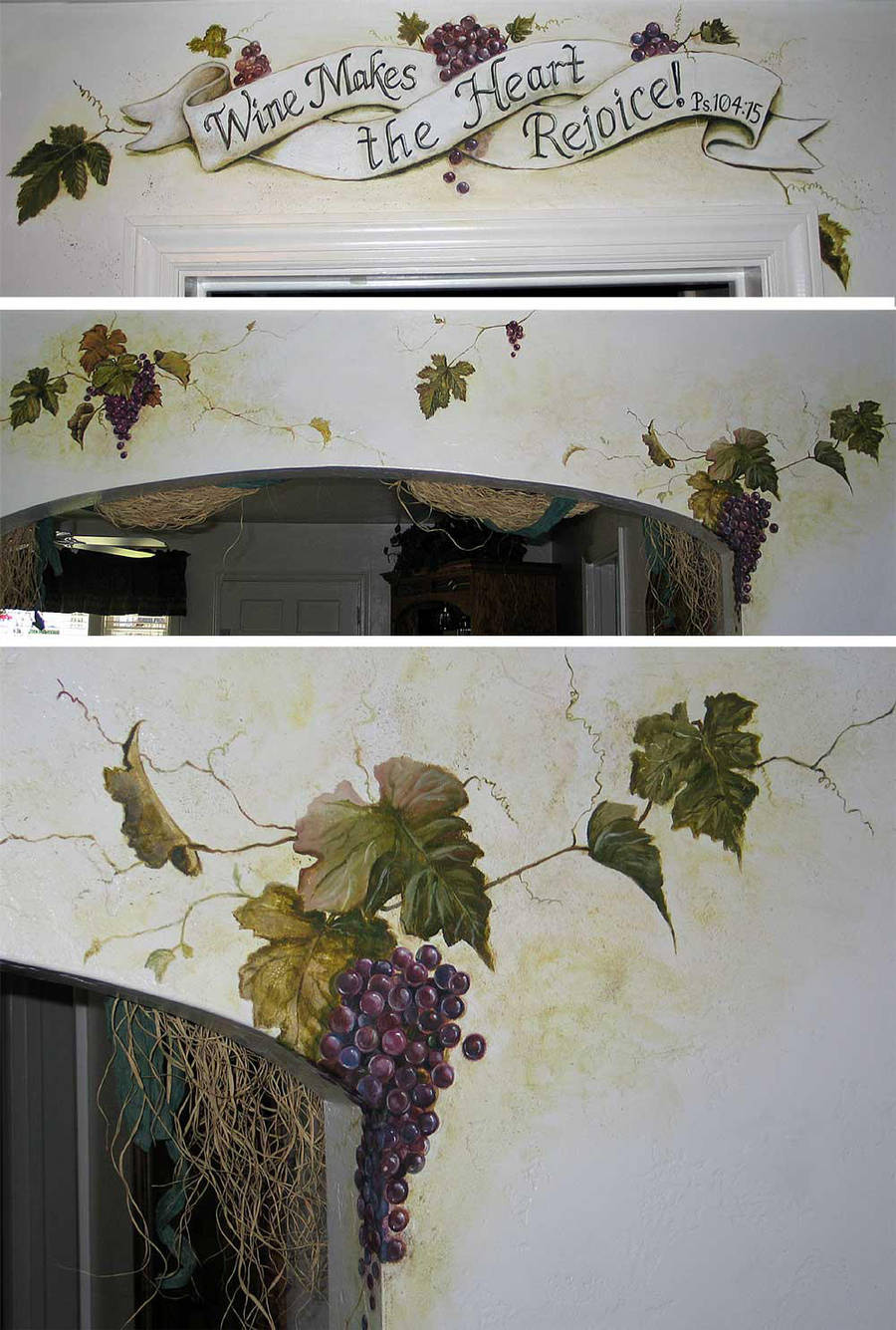 Grapevine Mural by AthenaTT