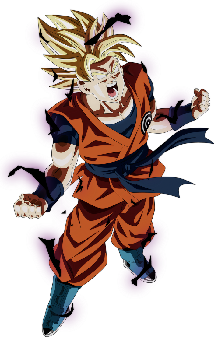 Goku Ssj Rage by andrewdragonball on DeviantArt