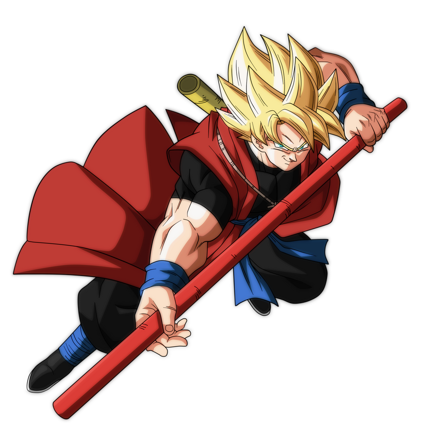 Goku Xeno Ssj by andrewdragonball on DeviantArt
