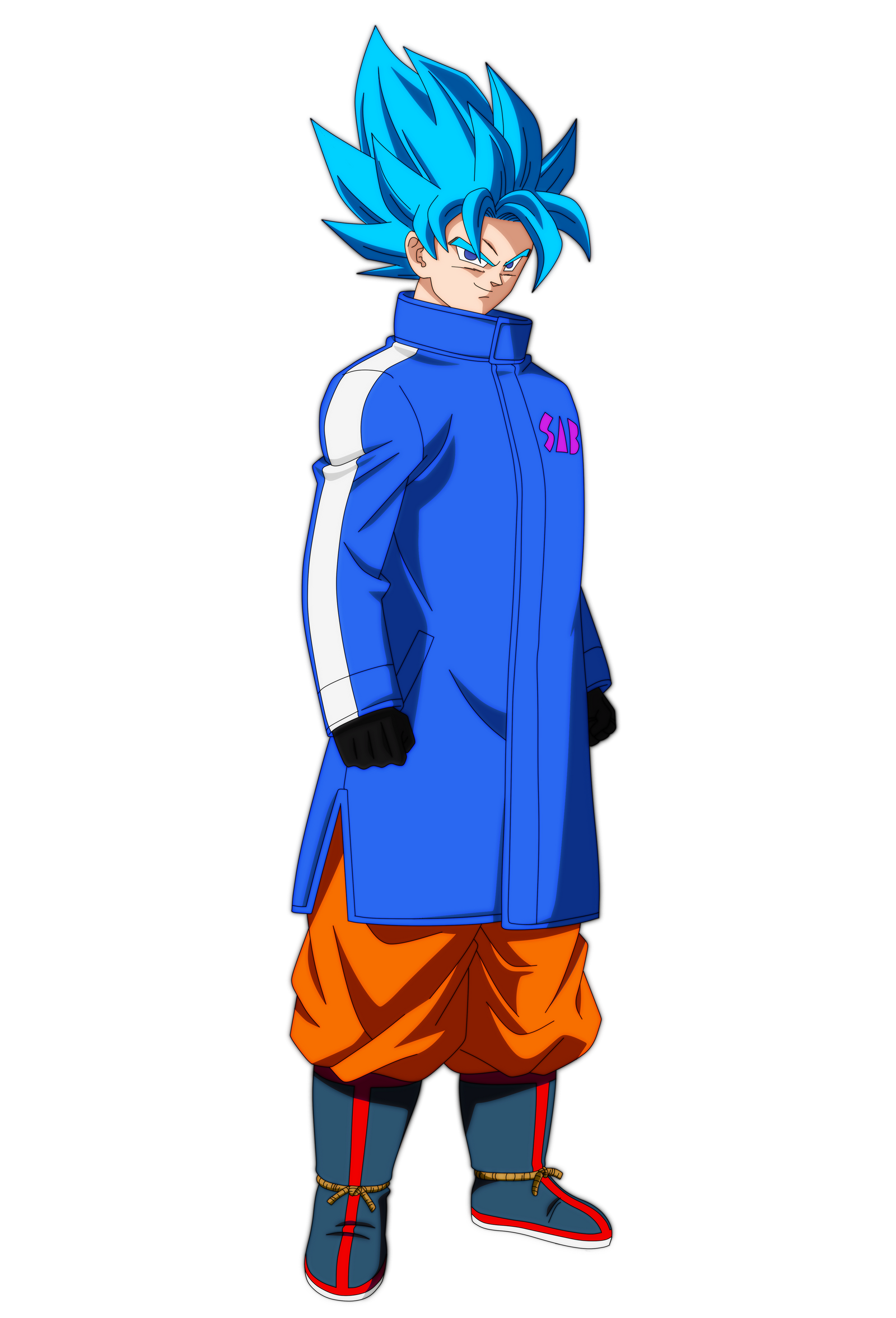 Goku Ssj Blue by andrewdragonball on DeviantArt